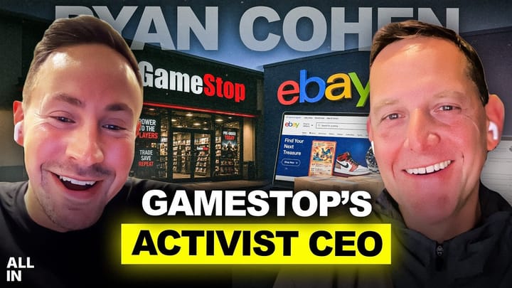 Ryan Cohen 的終極大絕招：賣完狗糧賣遊戲，現在他要 555 億美元吞下 eBay！🛒